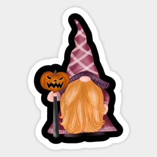 gnomes halloween costumes Sticker